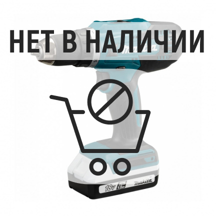 Аккумуляторная дрель-шуруповерт Makita HP488D002 ударная