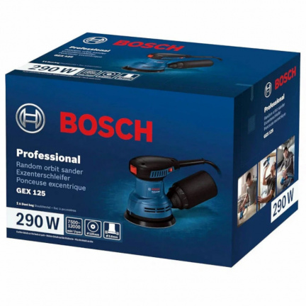 Эксцентриковая шлифмашина Bosch GEX 125 (020)