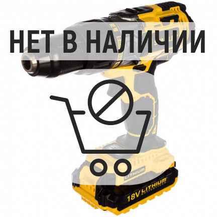 Аккумуляторная дрель-шуруповерт STANLEY STDC18LHBK ударная