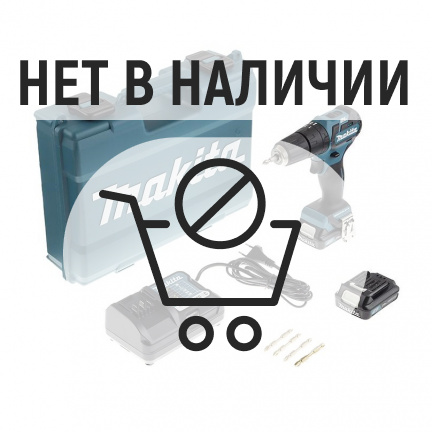 Аккумуляторная дрель-шуруповерт Makita HP332DWAX1 ударная