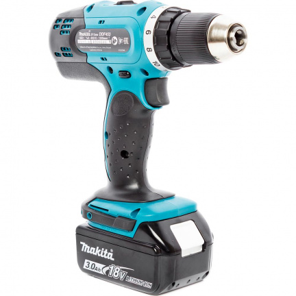 Аккумуляторная дрель-шуруповерт Makita DDF453RFE