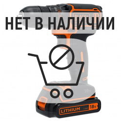 Аккумуляторная дрель-шуруповерт Black&Decker BDCDC18K1B