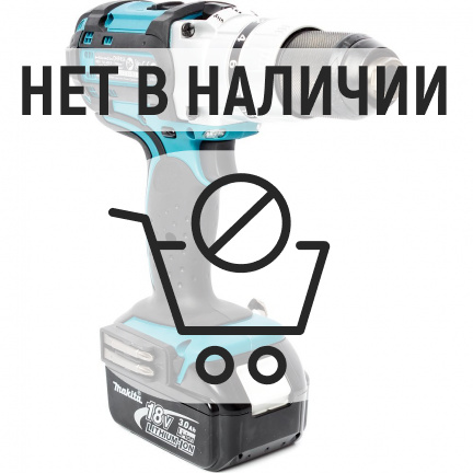 Аккумуляторная дрель-шуруповерт Makita DHP454RFE ударная