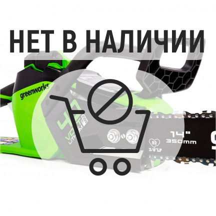 Аккумуляторная цепная пила Greenworks GD40CS15