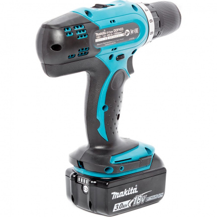 Аккумуляторная дрель-шуруповерт Makita DDF453RFE