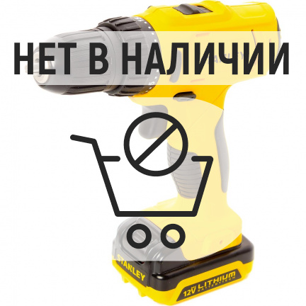 Аккумуляторная дрель-шуруповерт STANLEY SCD121S2K