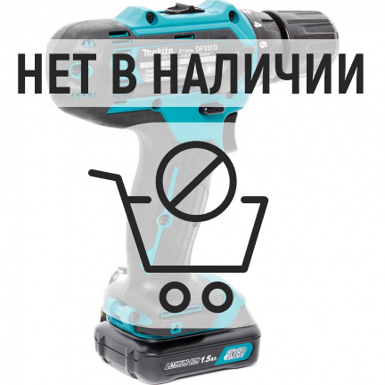 Аккумуляторная дрель-шуруповерт Makita DF331DWYE