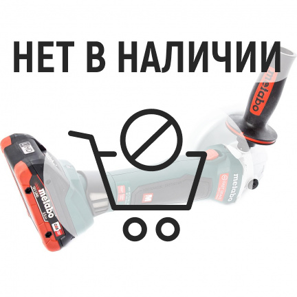 Машина шлифовальная угловая аккумуляторная Metabo WB 18 LTX BL 125 Quick