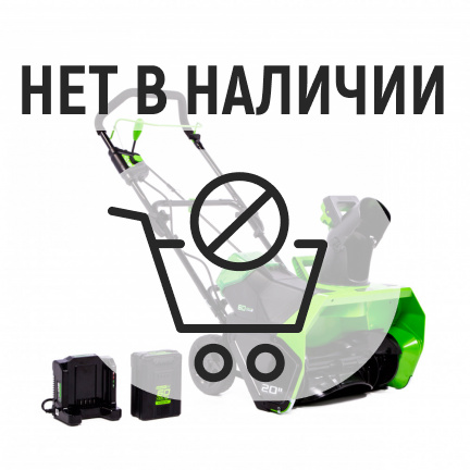 Аккумуляторный снегоуборщик Greenworks GD60ST (акк 4Ач)