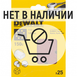 Шлифлист DeWalt DT3015 115x140мм 150G 25шт