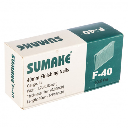 Гвозди для гвоздезабивателя Sumake F-40 5000шт (31383)