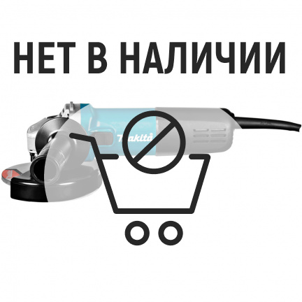 Машина шлифовальная угловая Makita 9558HNR + очки защитные Makita PGW-180110/CLEAR