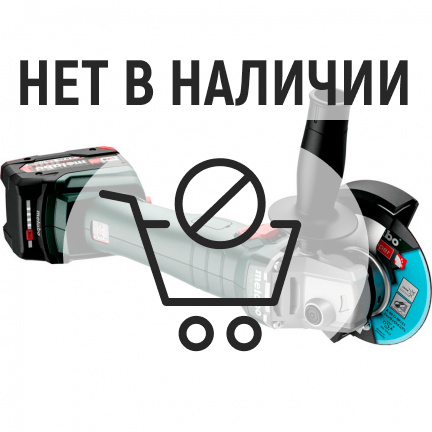 Машина шлифовальная угловая аккумуляторная Metabo W 18 L 9-125 QUICK (без акк, без з/у)