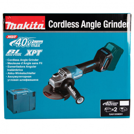 Машина шлифовальная угловая аккумуляторная Makita GA013GM201