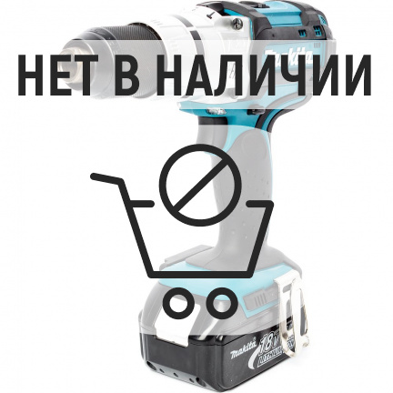 Аккумуляторная дрель-шуруповерт Makita DHP454RFE ударная