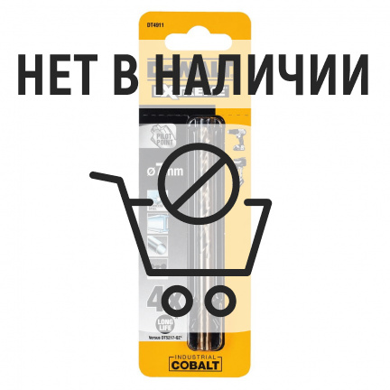 Сверло по металлу DeWalt COBALT DT4911 7х109мм