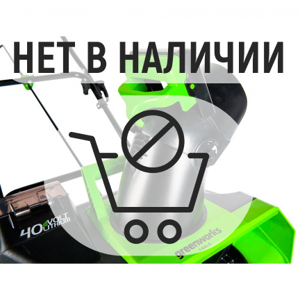 Аккумуляторный снегоуборщик Greenworks GD40STK5