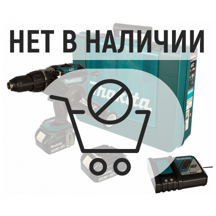 Аккумуляторная дрель-шуруповерт Makita DHP451RFE ударная