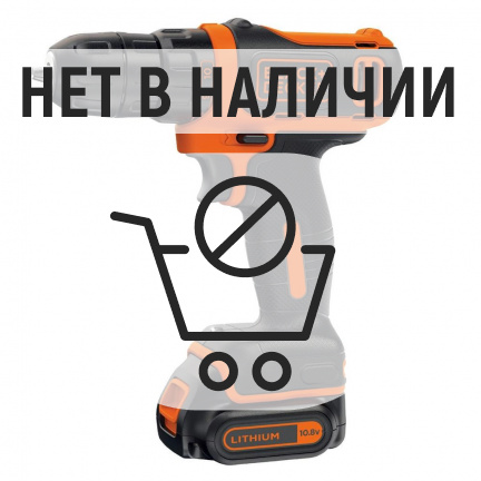 Аккумуляторная дрель-шуруповерт Black&Decker BDCDD12K1B