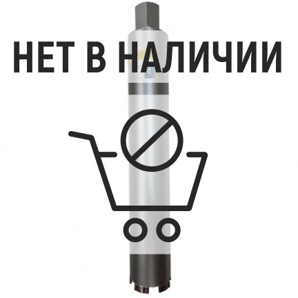 Коронка алмазная Hilberg Laser 7T 1 1/4 UNC 82x450мм (HD711)