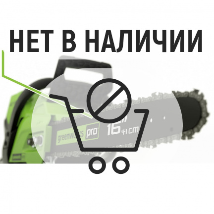 Аккумуляторная цепная пила Greenworks GD60CS40 (без акк, без з/у)