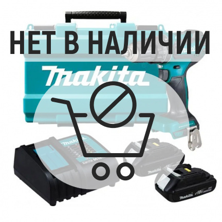 Аккумуляторная дрель-шуруповерт Makita DHP485SYE ударная