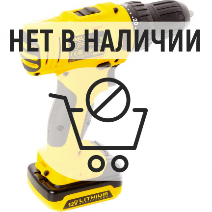 Аккумуляторная дрель-шуруповерт STANLEY SCD121S2K