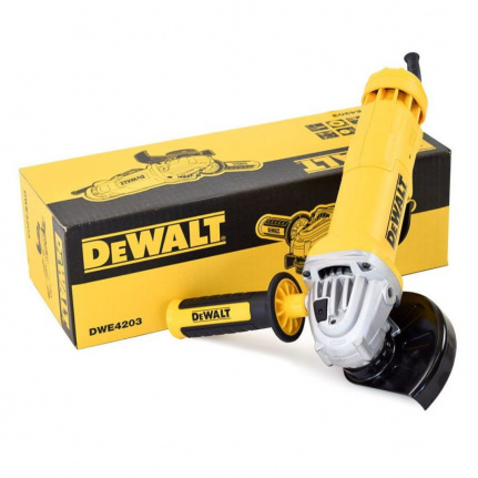 Машина шлифовальная угловая DeWalt DWE4203